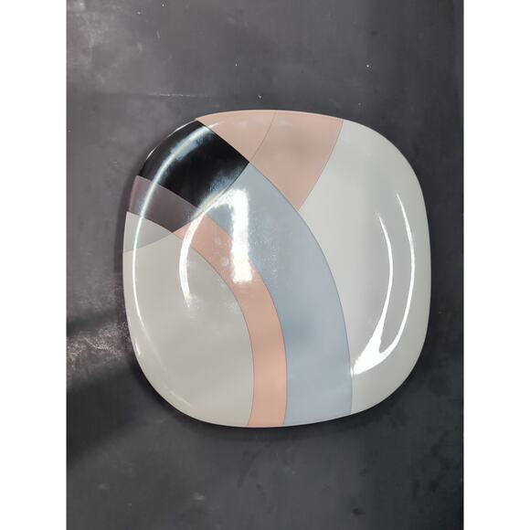 Mikasa Square Chop Plate Platter, Tempo Eighty Design, Vintage Mikvari Serveware - Picture 2 of 9